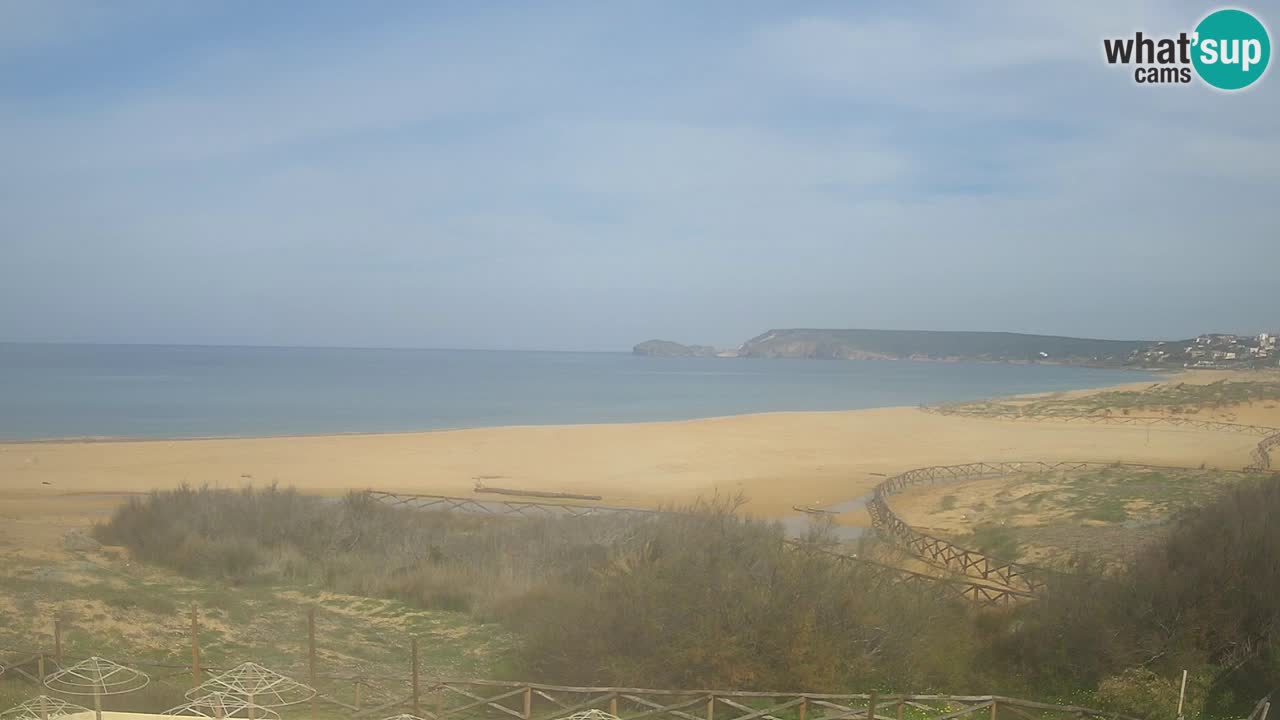 Webcam Torre dei Corsari – Vue en direct sur la plage depuis Punta Usai