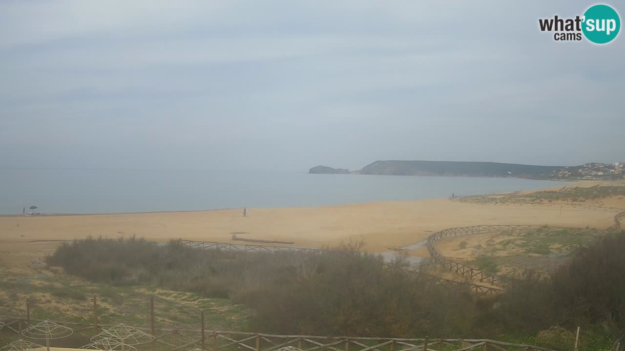 Web kamera Torre dei Corsari – Pogled uživo na plažu s Punta Usai