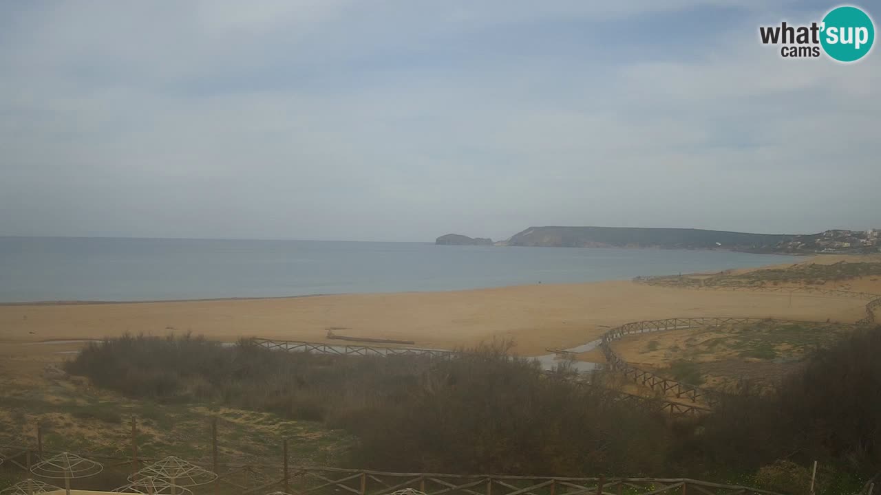 Webcam Torre dei Corsari – Liveblick auf den Strand von Punta Usai