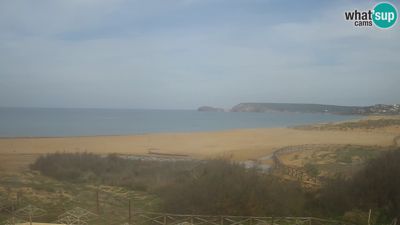 Webcam Torre dei Corsari – Liveblick auf den Strand von Punta Usai