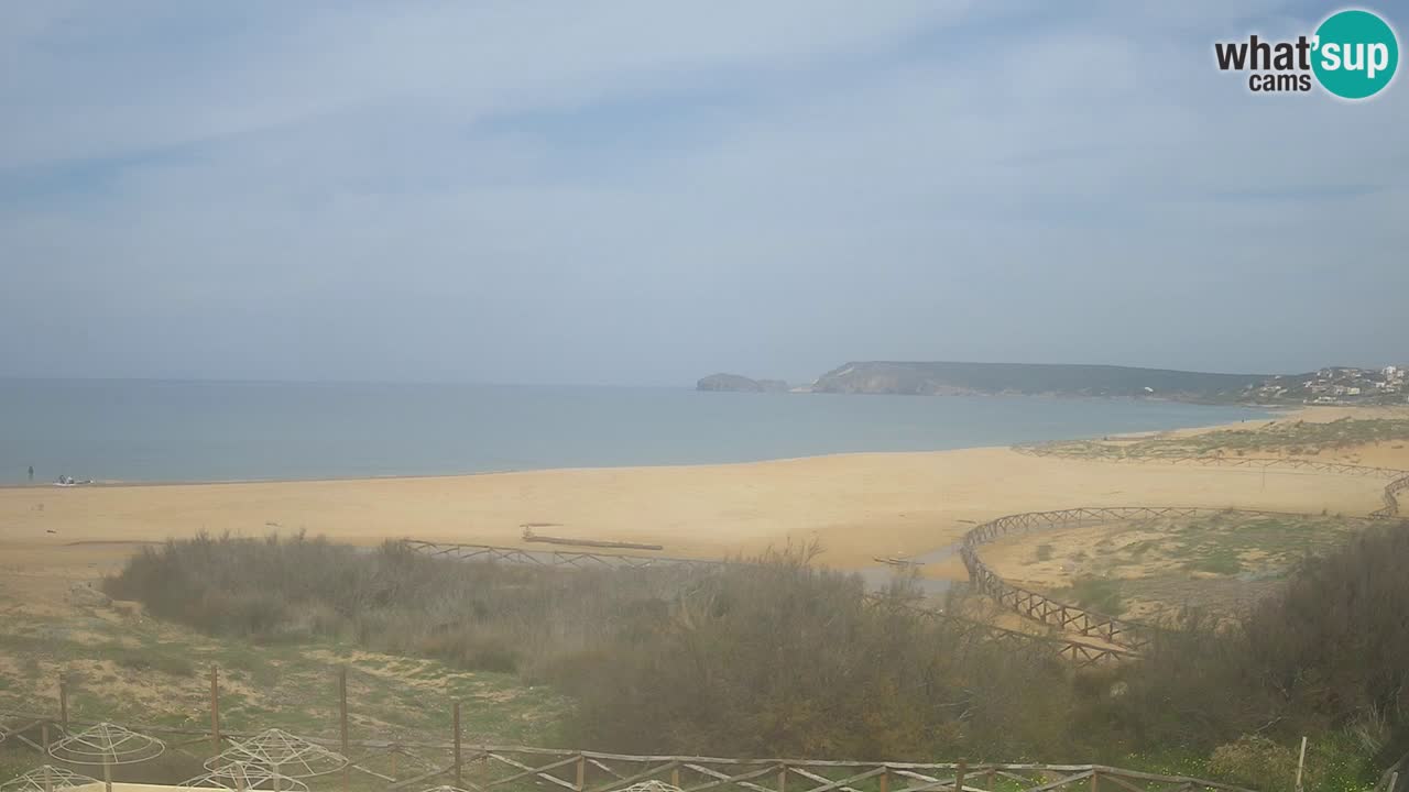 Webcam Torre dei Corsari – Liveblick auf den Strand von Punta Usai