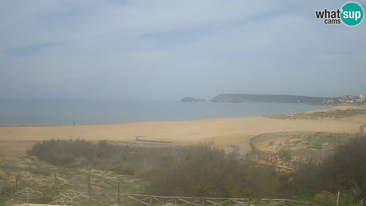 Webcam Torre dei Corsari – Vue en direct sur la plage depuis Punta Usai