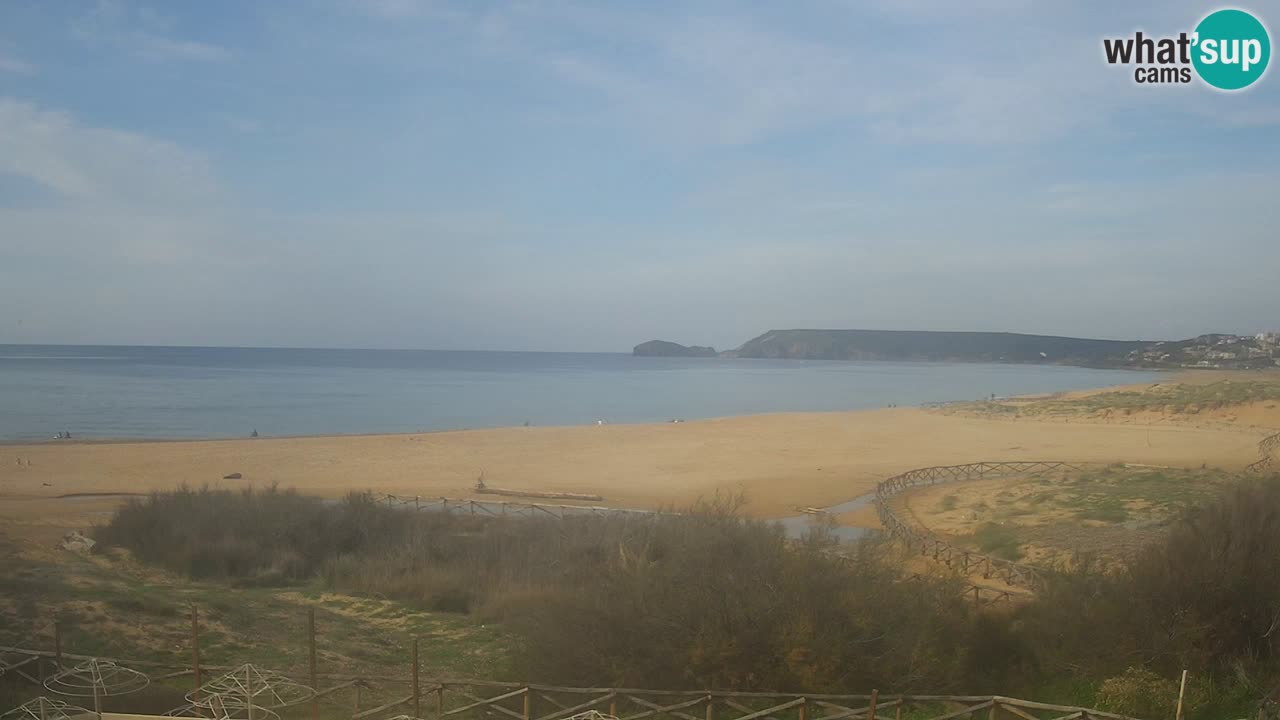 Webcam Torre dei Corsari – Live Beach View from Punta Usai