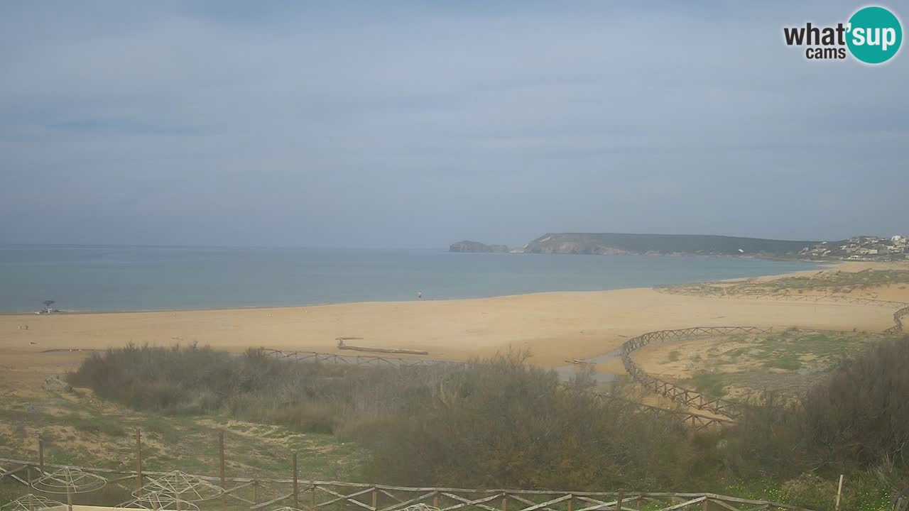 Webcam Torre dei Corsari – Liveblick auf den Strand von Punta Usai
