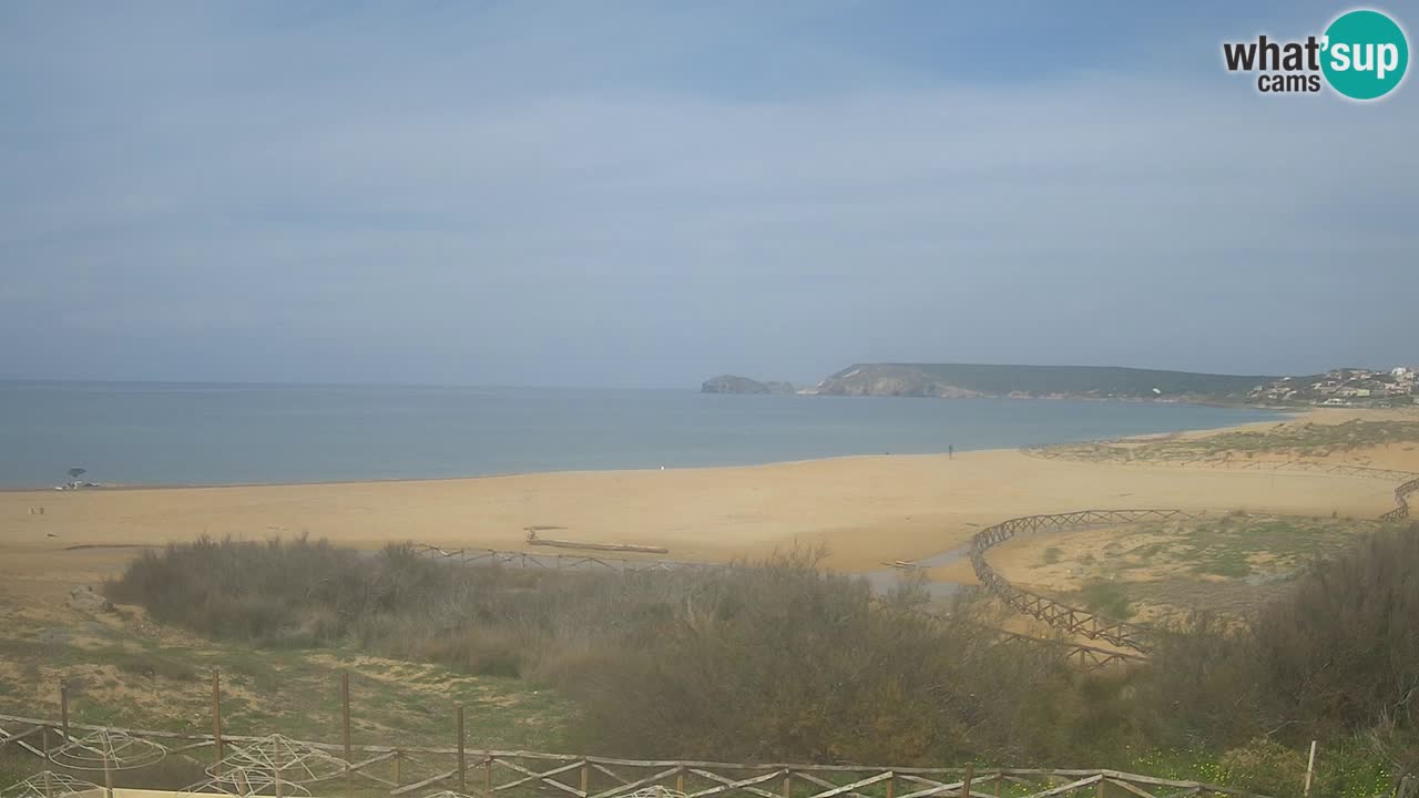 Webcam Torre dei Corsari – Live Beach View from Punta Usai