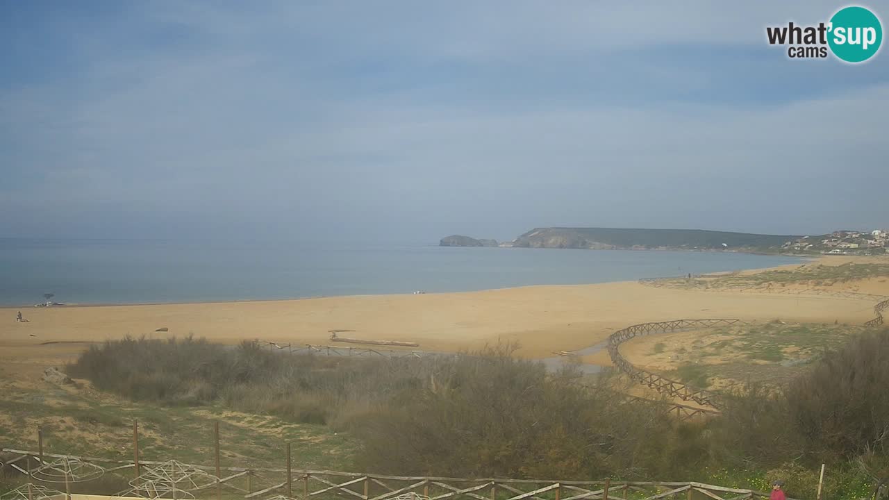 Webcam Torre dei Corsari – Vue en direct sur la plage depuis Punta Usai