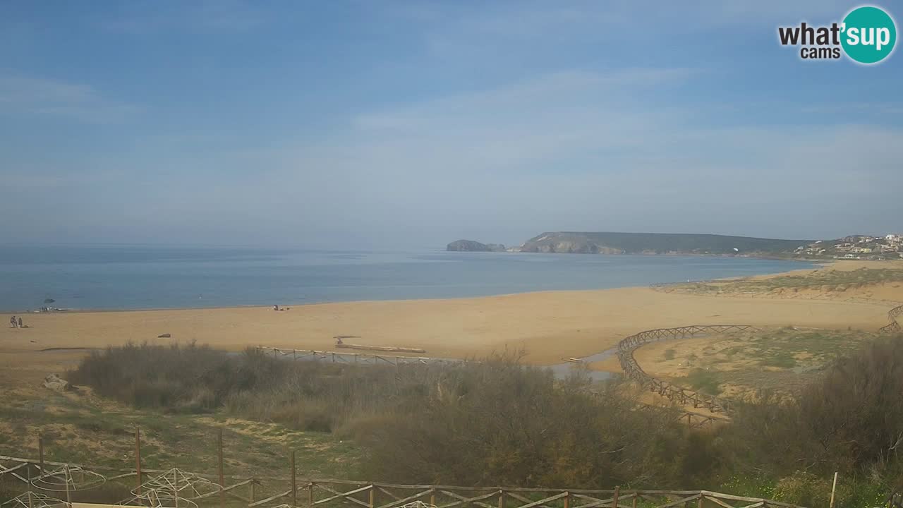 Webcam Torre dei Corsari – Liveblick auf den Strand von Punta Usai
