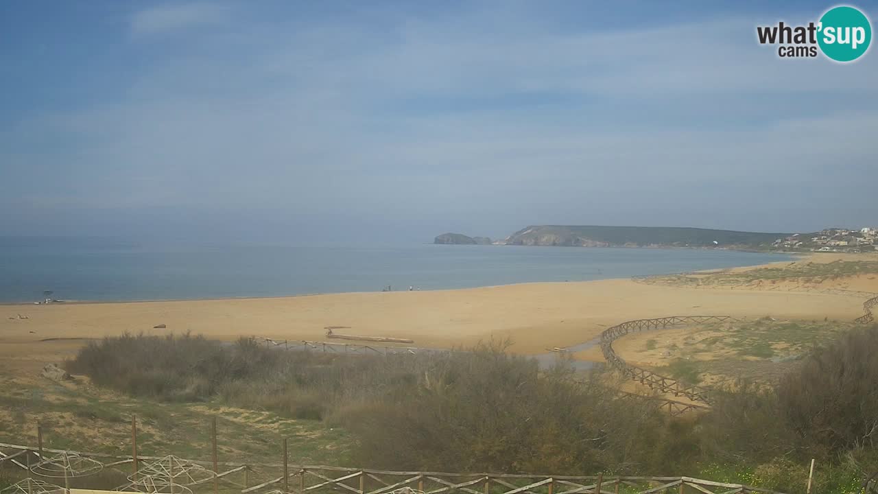 Webcam Torre dei Corsari – Liveblick auf den Strand von Punta Usai