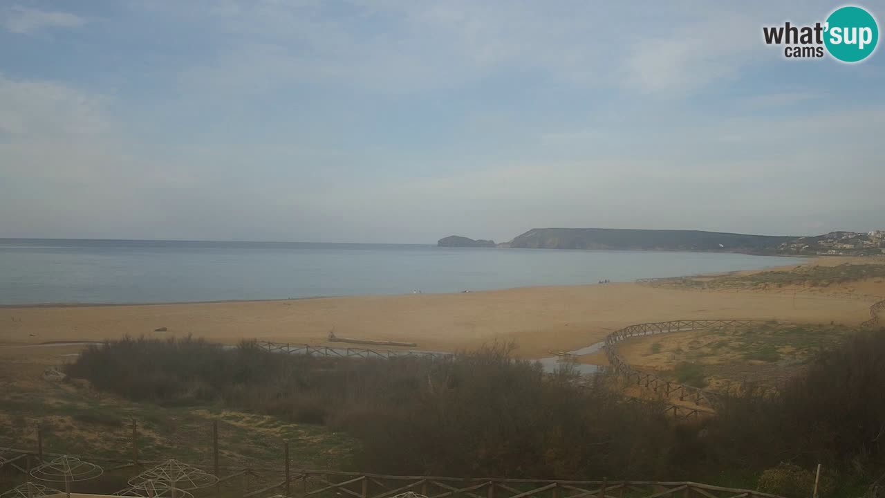 Webcam Torre dei Corsari – Live Beach View from Punta Usai