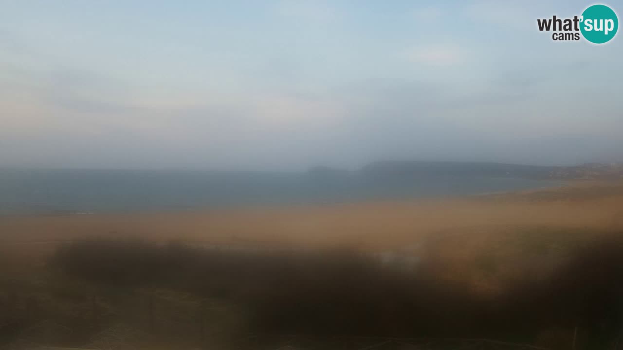 Cámara web Torre dei Corsari – Vista en directo de la playa desde Punta Usai