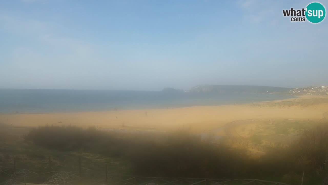 Webcam Torre dei Corsari – Vue en direct sur la plage depuis Punta Usai