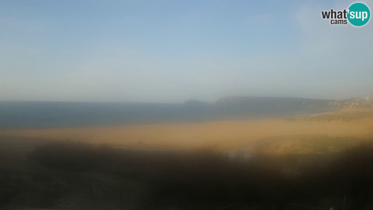 Web kamera Torre dei Corsari – Pogled uživo na plažu s Punta Usai