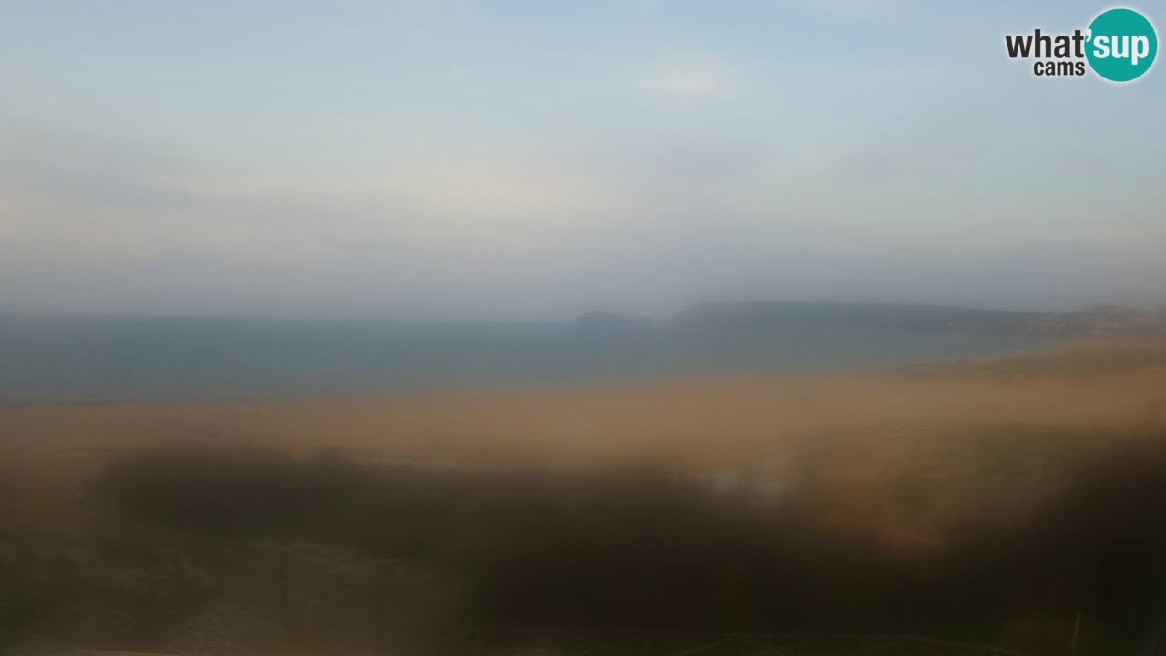 Webcam Torre dei Corsari – Liveblick auf den Strand von Punta Usai