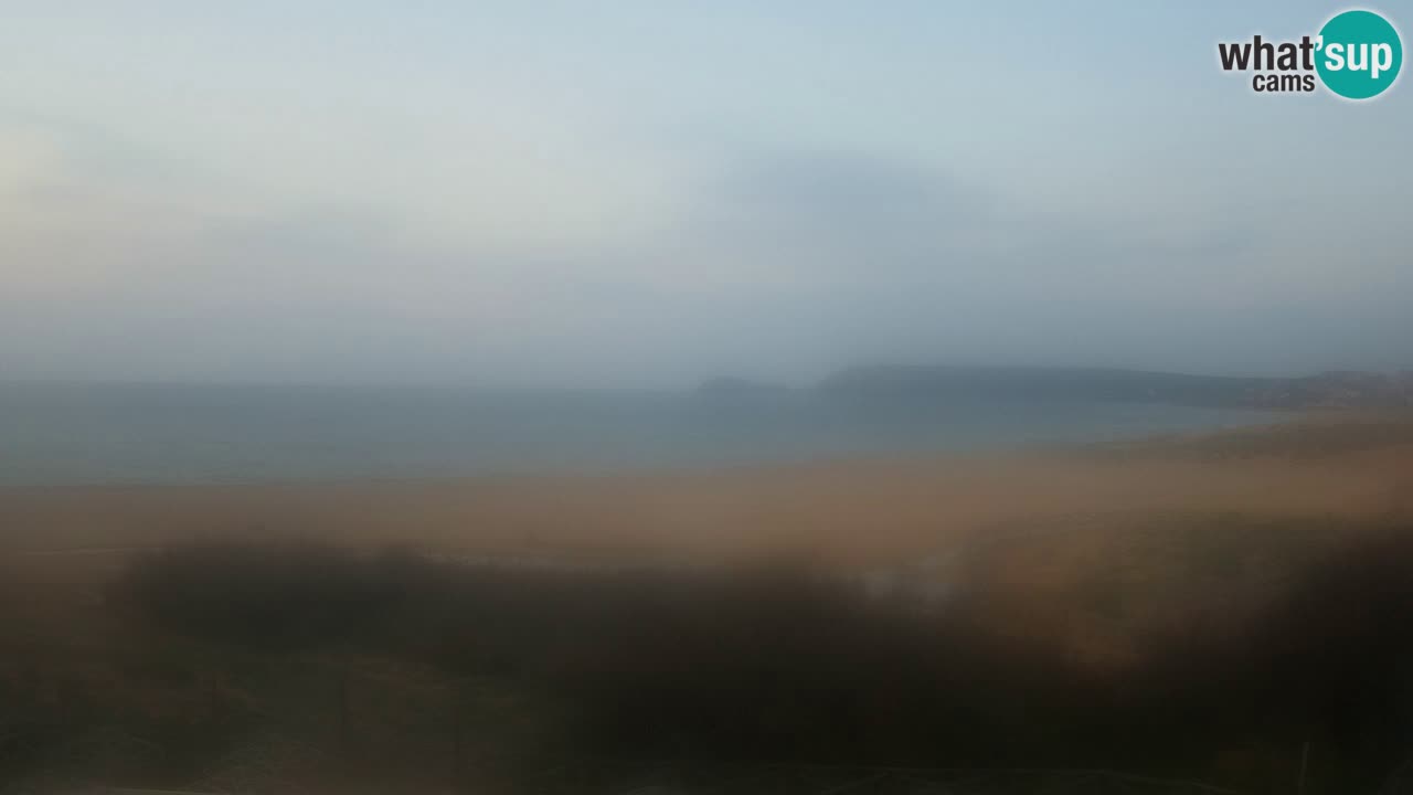 Cámara web Torre dei Corsari – Vista en directo de la playa desde Punta Usai