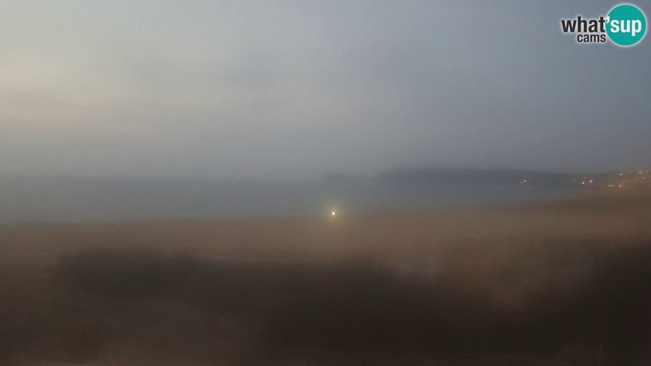 Web kamera Torre dei Corsari – Pogled uživo na plažu s Punta Usai