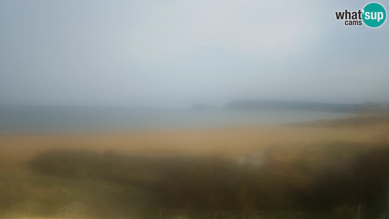 Webcam Torre dei Corsari – Vista live sulla spiaggia da Punta Usai