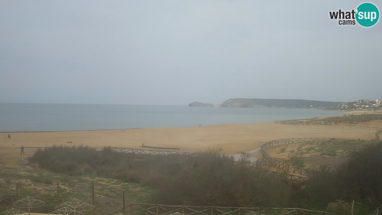 Webcam Torre dei Corsari – Vista live sulla spiaggia da Punta Usai