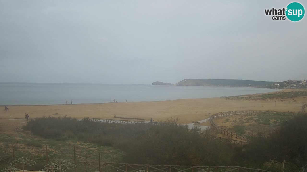 Cámara web Torre dei Corsari – Vista en directo de la playa desde Punta Usai