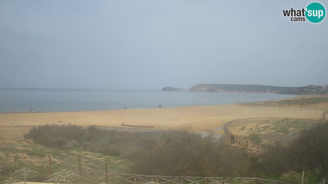 Cámara web Torre dei Corsari – Vista en directo de la playa desde Punta Usai
