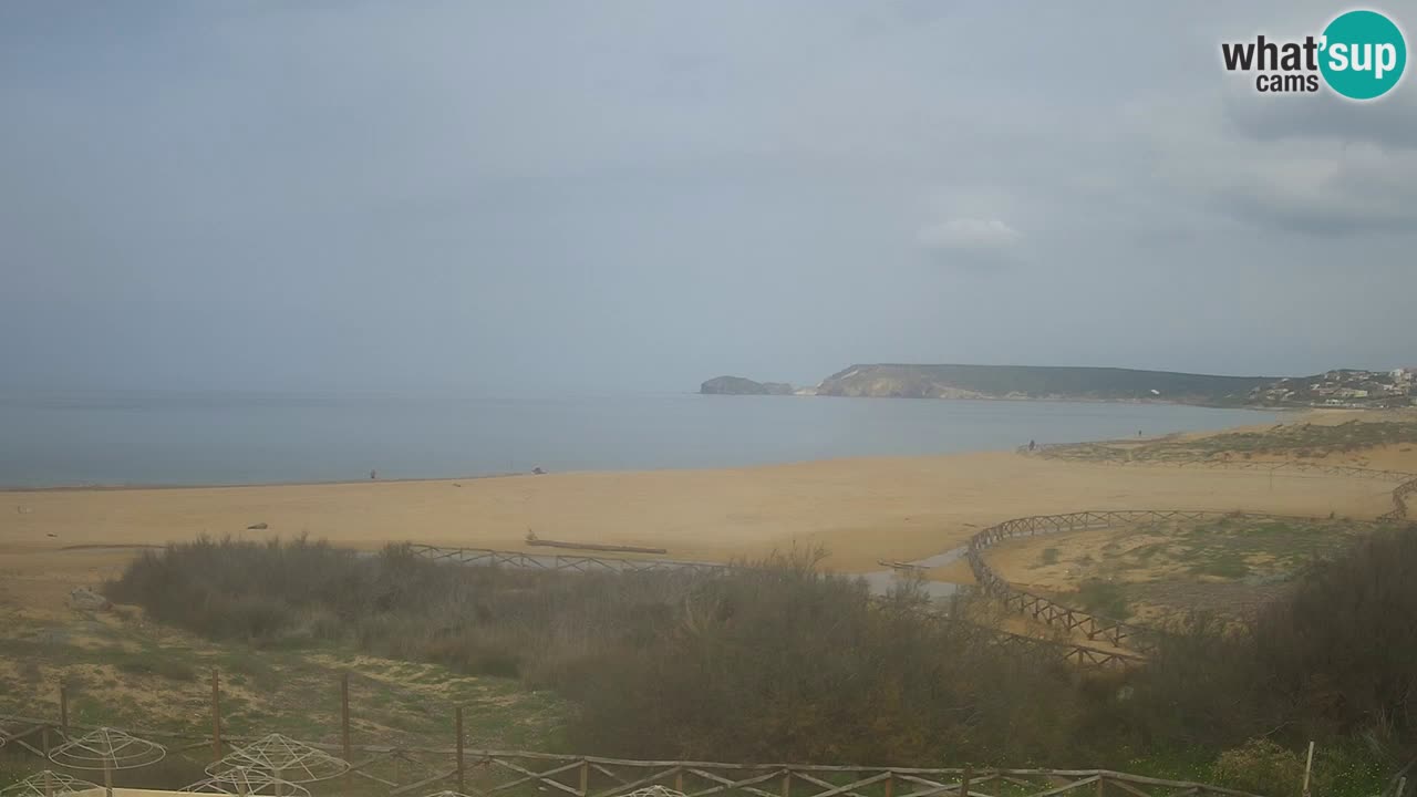 Webcam Torre dei Corsari – Vue en direct sur la plage depuis Punta Usai