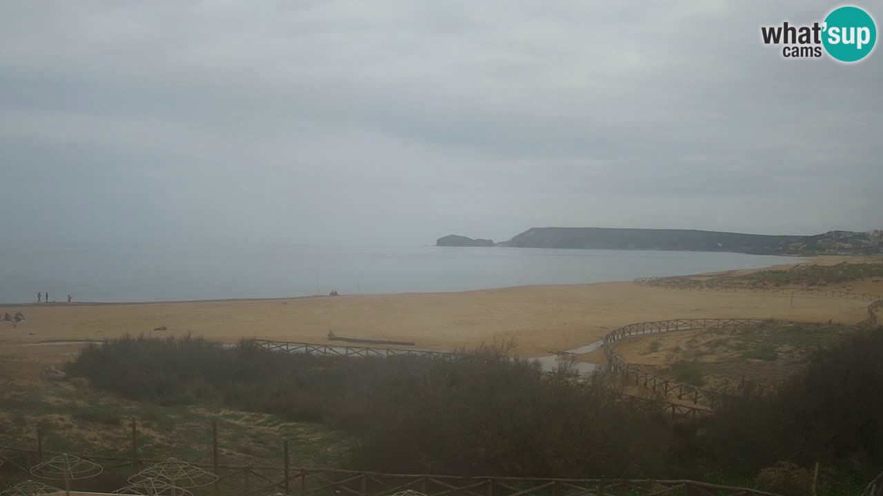 Cámara web Torre dei Corsari – Vista en directo de la playa desde Punta Usai
