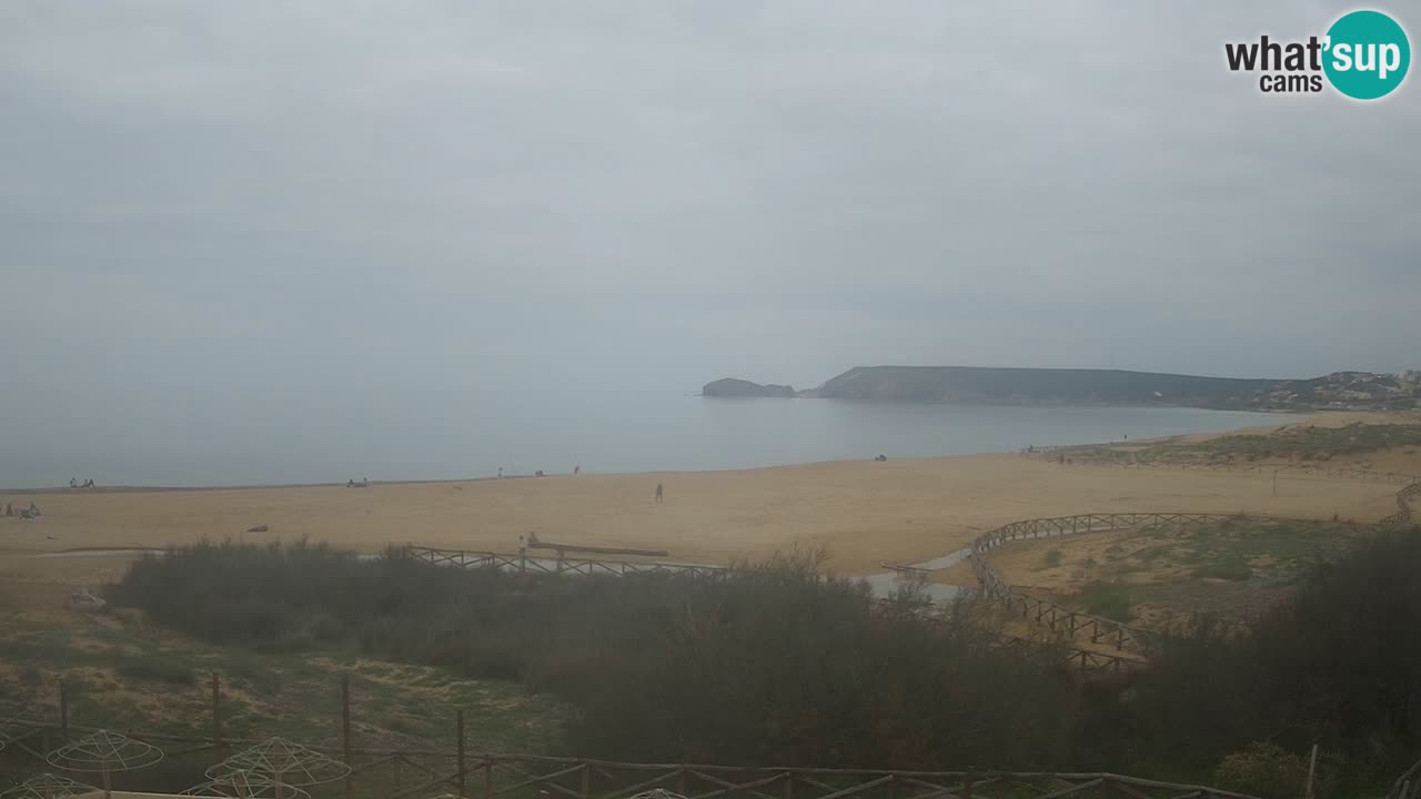 Webcam Torre dei Corsari – Vista live sulla spiaggia da Punta Usai