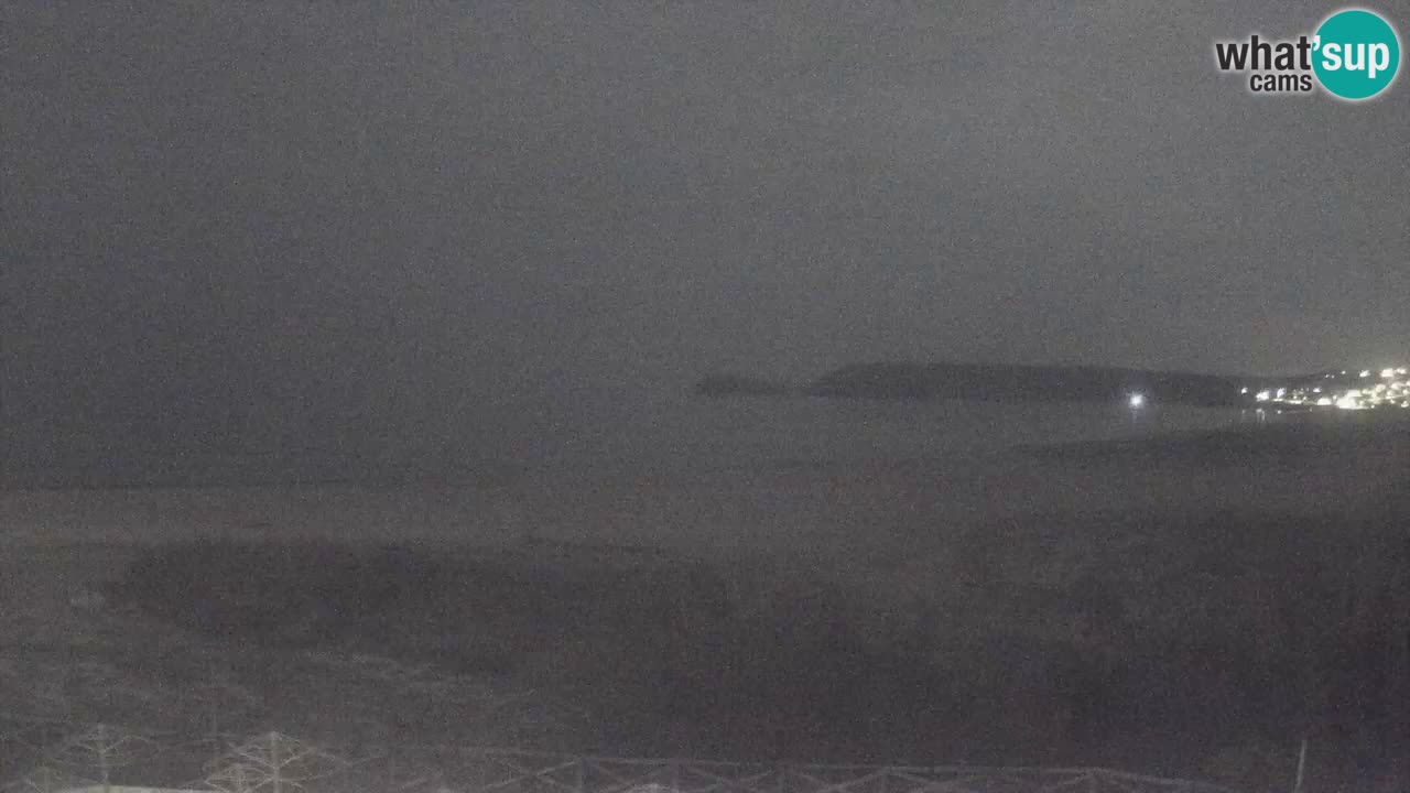 Web kamera Torre dei Corsari – Pogled uživo na plažu s Punta Usai