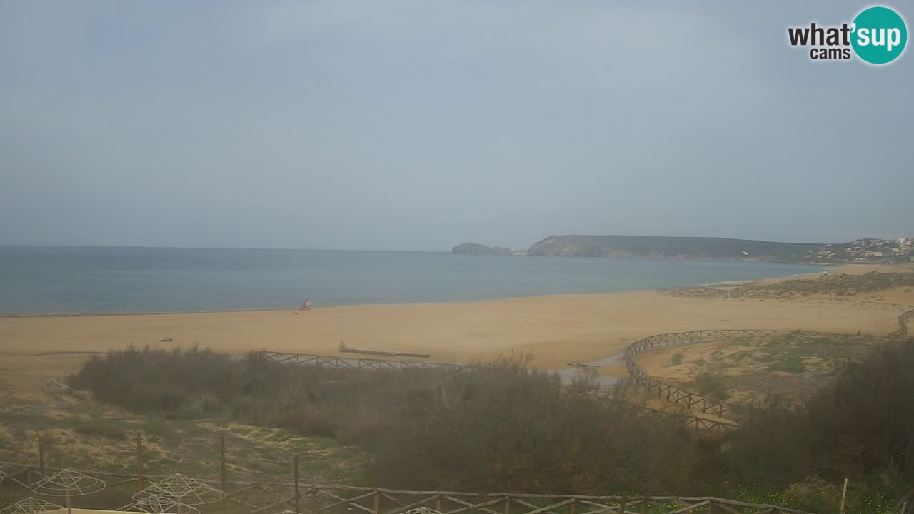 Web kamera Torre dei Corsari – Pogled uživo na plažu s Punta Usai