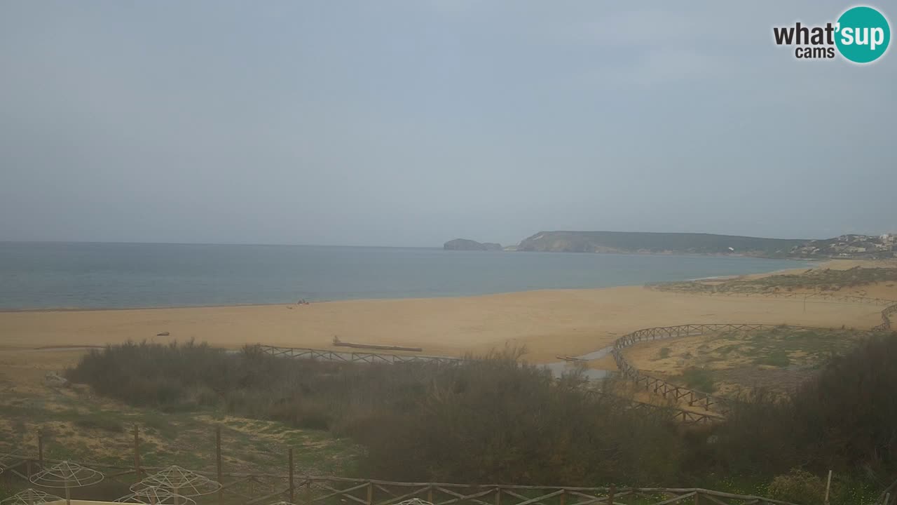 Webcam Torre dei Corsari – Vue en direct sur la plage depuis Punta Usai