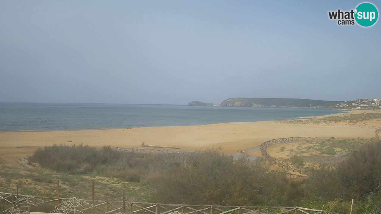 Webcam Torre dei Corsari – Live Beach View from Punta Usai
