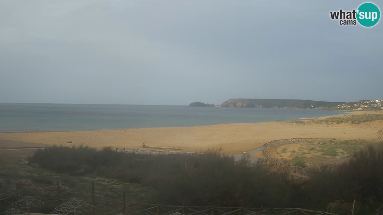 Web kamera Torre dei Corsari – Pogled uživo na plažu s Punta Usai