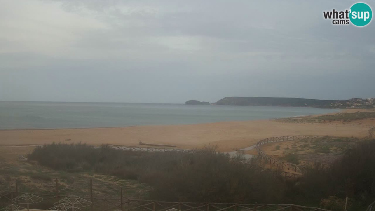 Web kamera Torre dei Corsari – Pogled uživo na plažu s Punta Usai