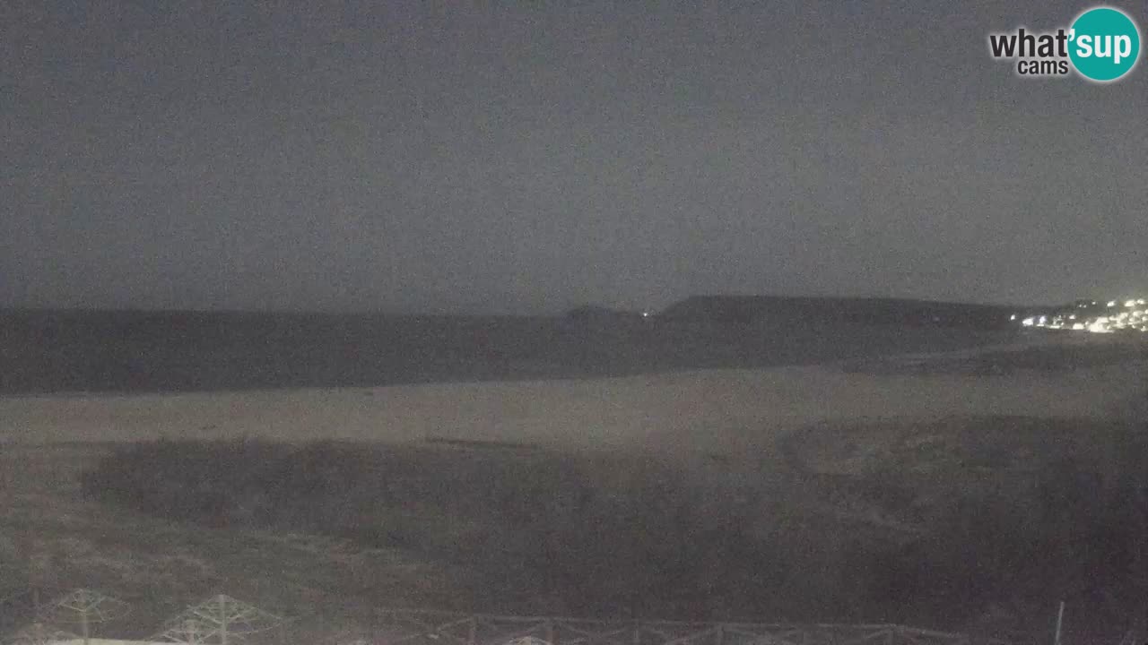 Web kamera Torre dei Corsari – Pogled uživo na plažu s Punta Usai