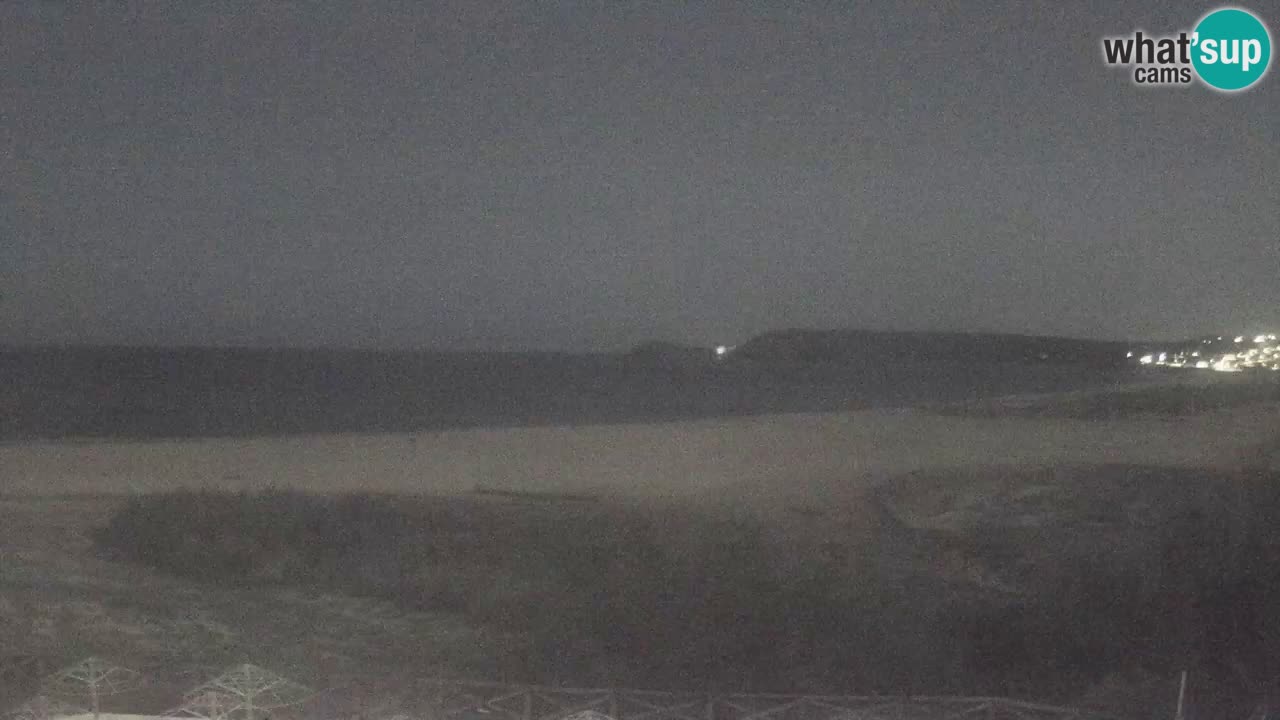 Webcam Torre dei Corsari – Vue en direct sur la plage depuis Punta Usai