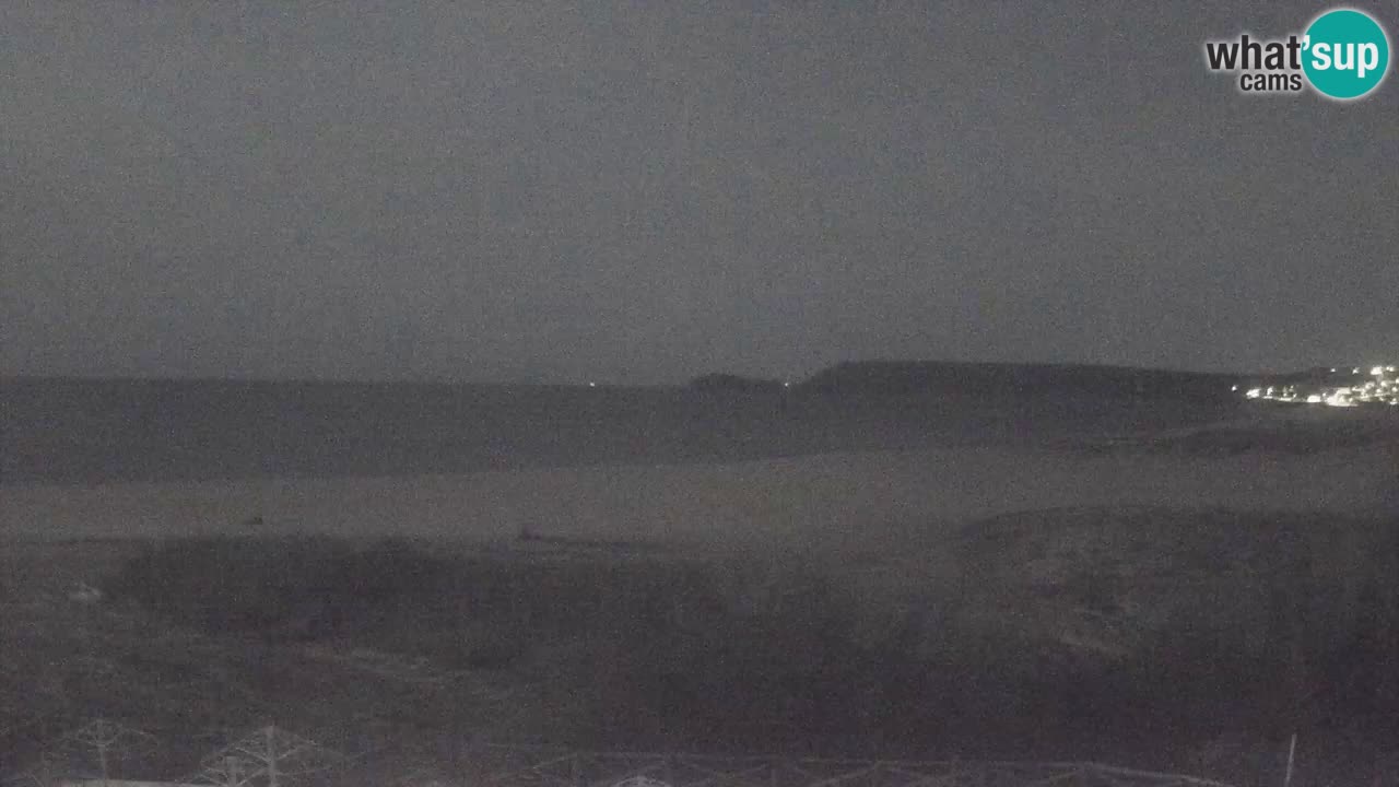 Webcam Torre dei Corsari – Vista live sulla spiaggia da Punta Usai