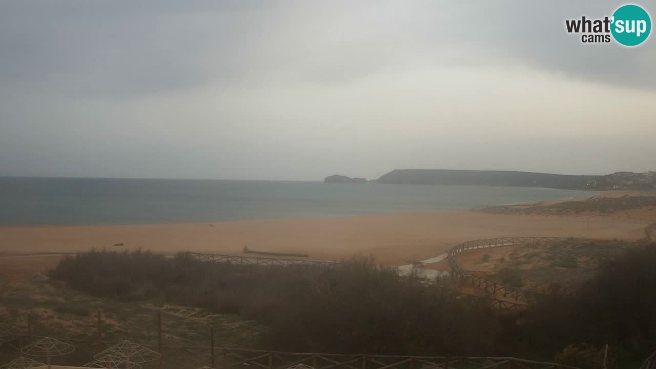 Webcam Torre dei Corsari – Liveblick auf den Strand von Punta Usai