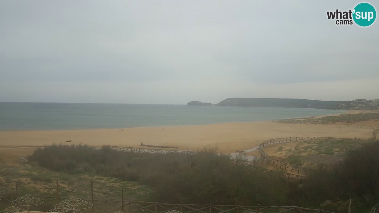Webcam Torre dei Corsari – Liveblick auf den Strand von Punta Usai