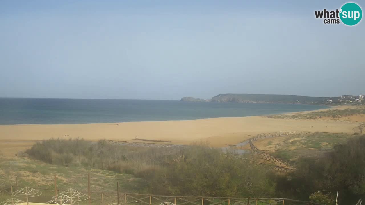 Cámara web Torre dei Corsari – Vista en directo de la playa desde Punta Usai