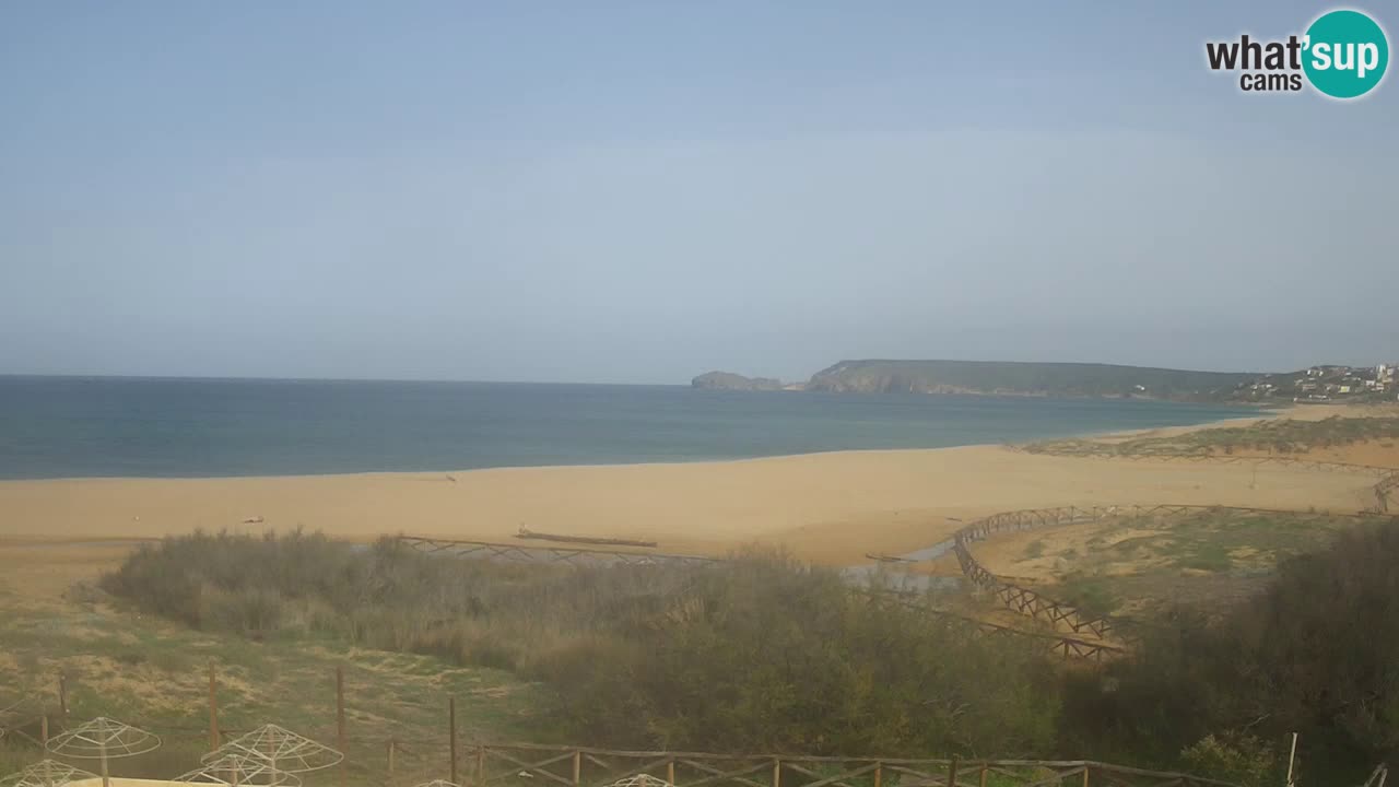Spletna kamera Torre dei Corsari – Pogled v živo na plažo s Punta Usai