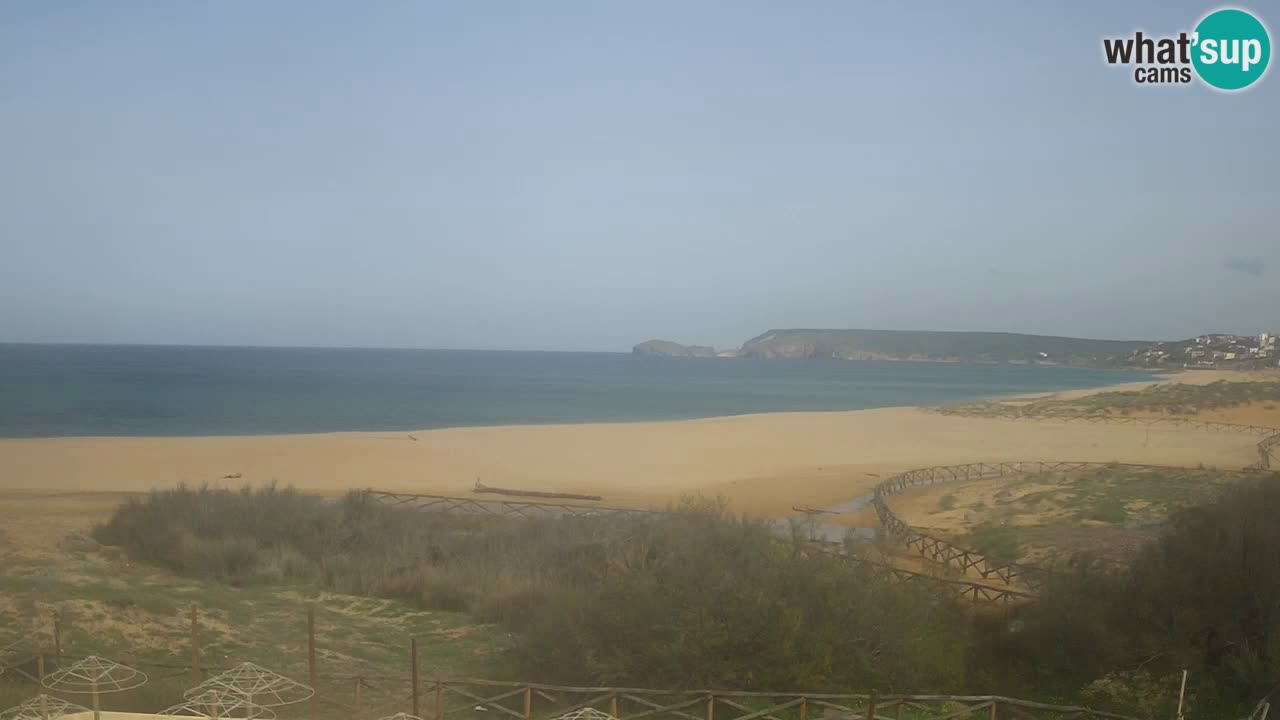Webcam Torre dei Corsari – Live Beach View from Punta Usai