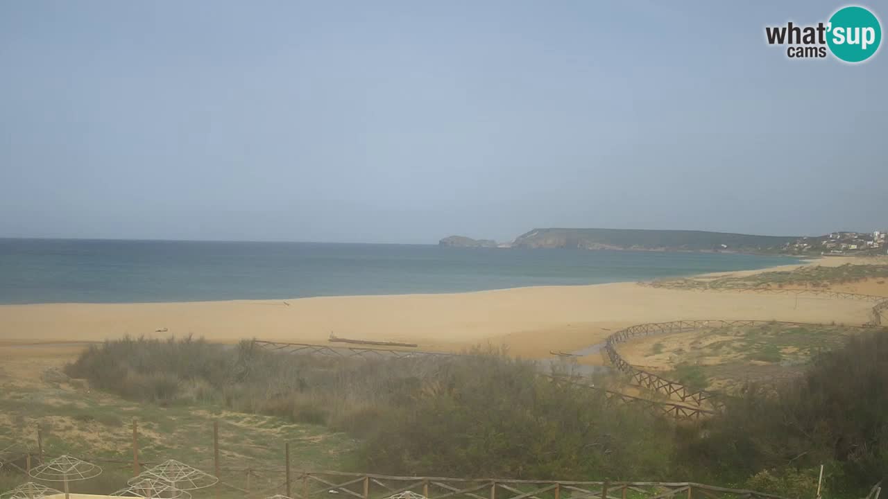 Cámara web Torre dei Corsari – Vista en directo de la playa desde Punta Usai