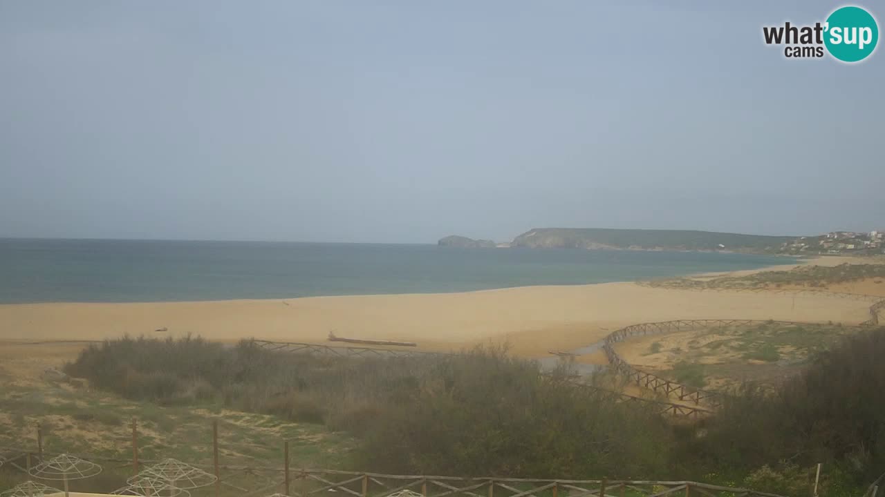 Webcam Torre dei Corsari – Vista live sulla spiaggia da Punta Usai