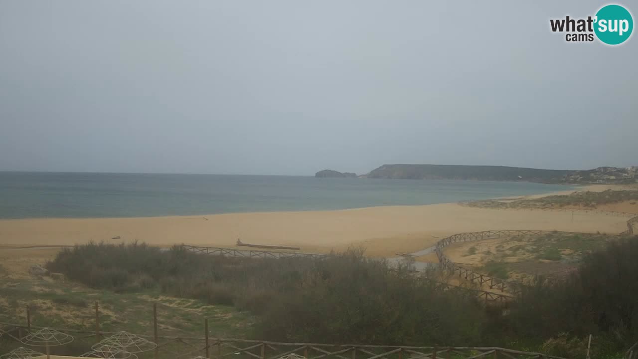 Cámara web Torre dei Corsari – Vista en directo de la playa desde Punta Usai