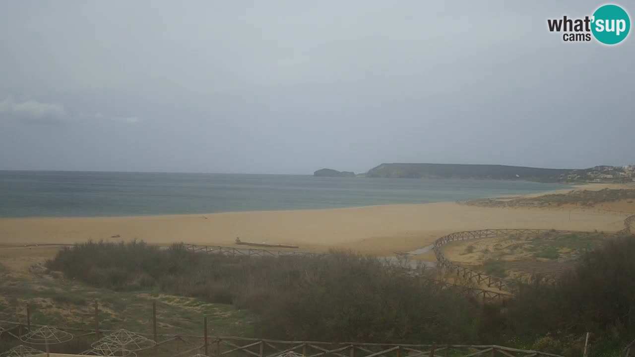 Cámara web Torre dei Corsari – Vista en directo de la playa desde Punta Usai