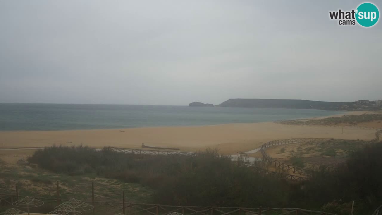 Webcam Torre dei Corsari – Vista live sulla spiaggia da Punta Usai