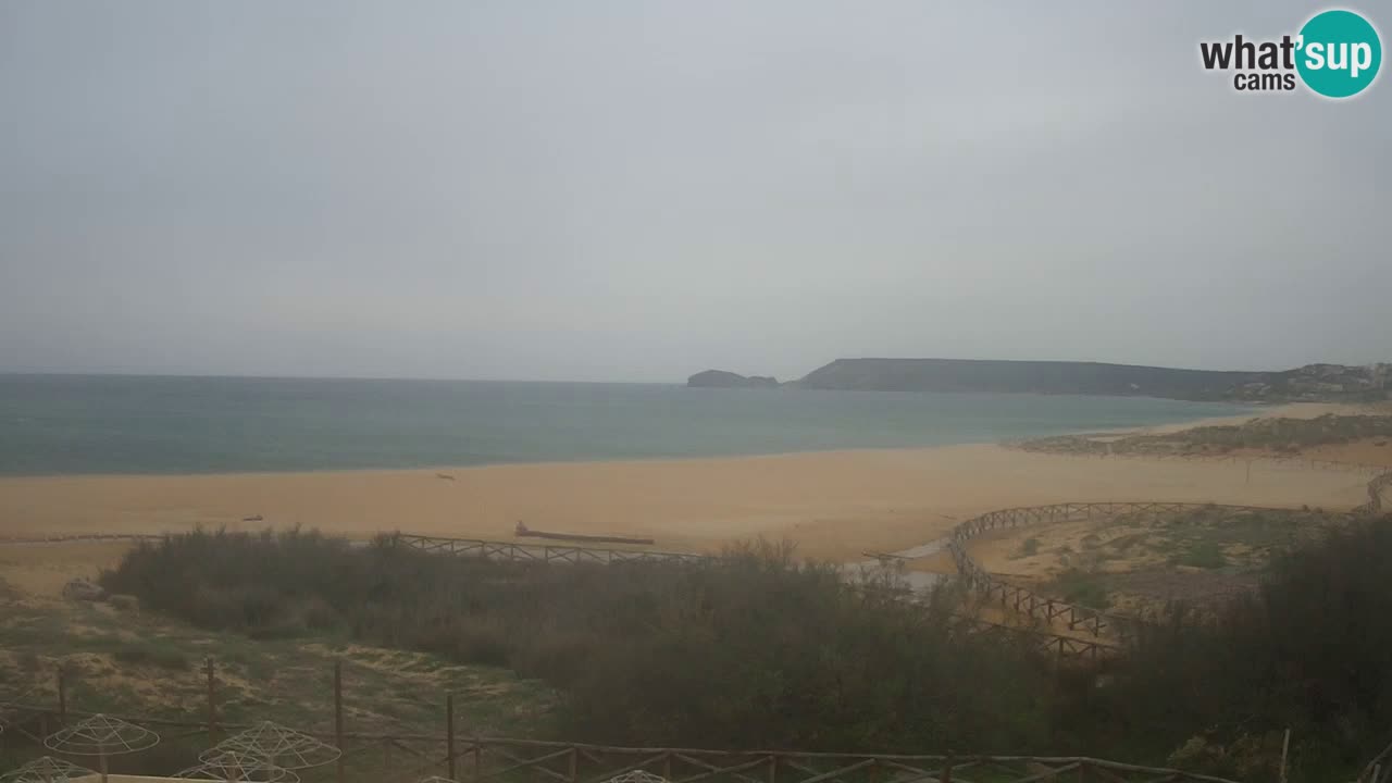 Webcam Torre dei Corsari – Liveblick auf den Strand von Punta Usai