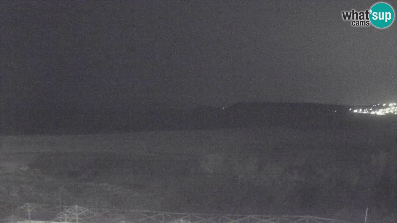 Webcam Torre dei Corsari – Vista live sulla spiaggia da Punta Usai