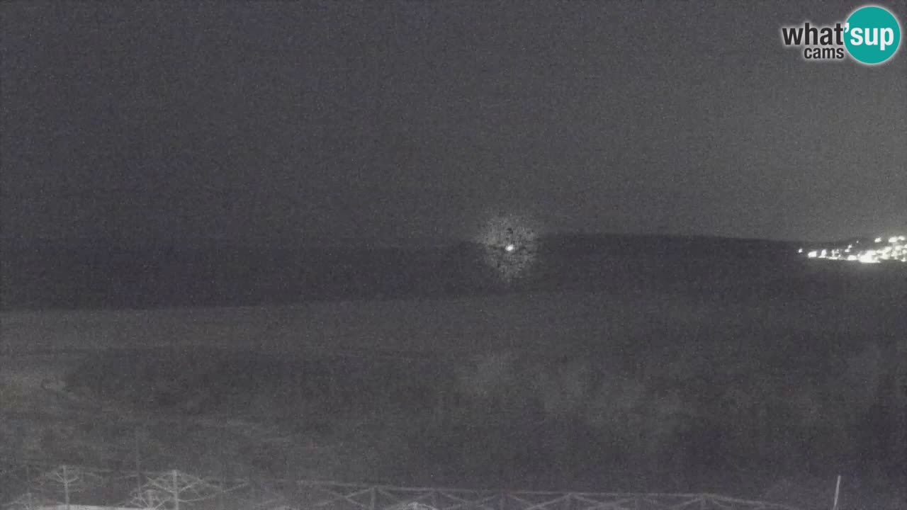 Webcam Torre dei Corsari – Vista live sulla spiaggia da Punta Usai