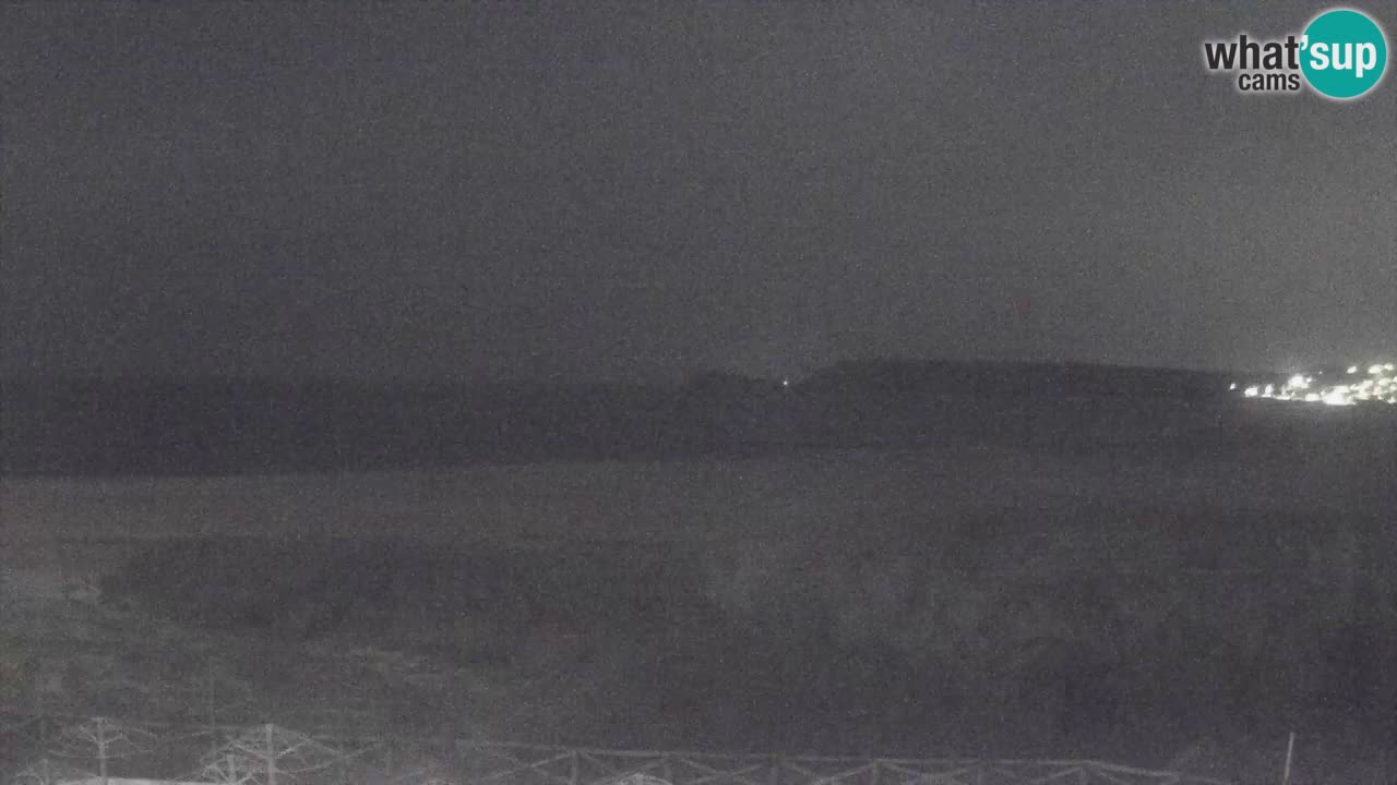 Webcam Torre dei Corsari – Vista live sulla spiaggia da Punta Usai