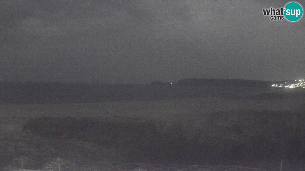 Webcam Torre dei Corsari – Vista live sulla spiaggia da Punta Usai